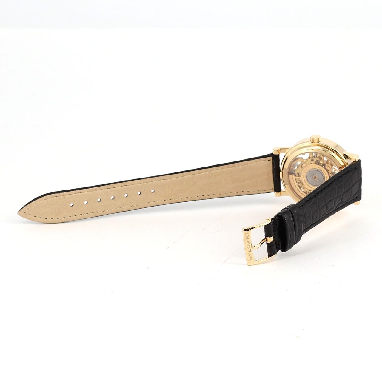 BVLGARI BVLGARI BVLGARI Skeleton YG BB33GLSK YG Automatic