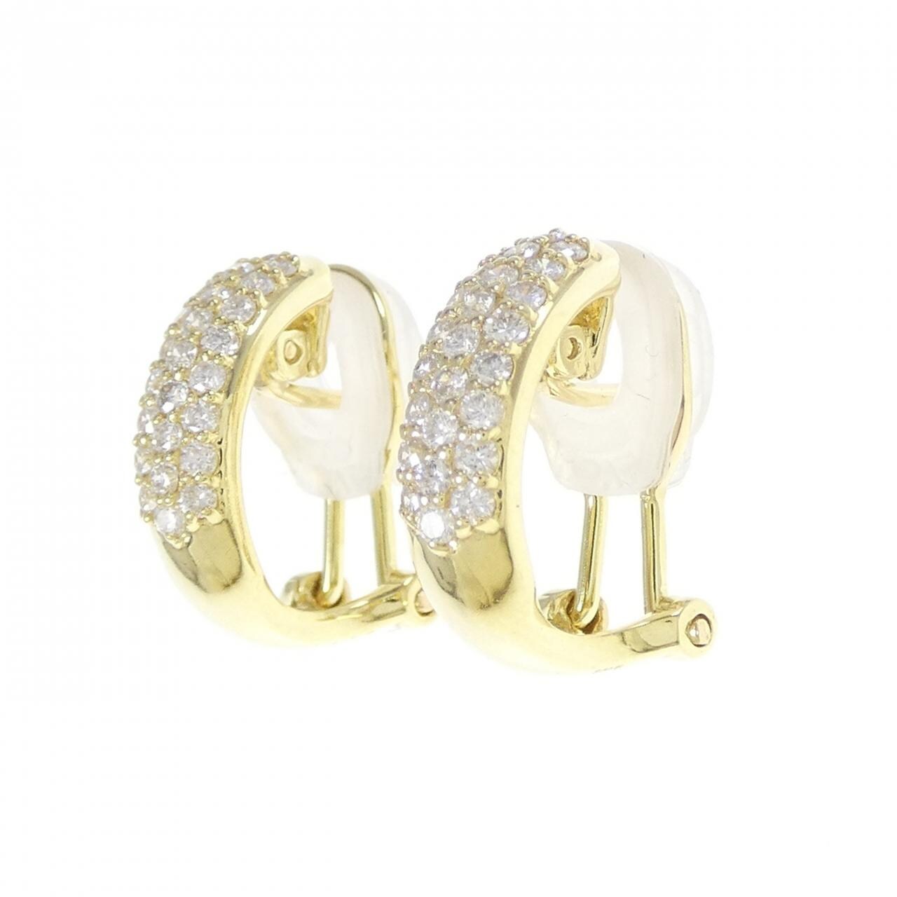 K18YG ダイヤモンド ピアス/イヤリング 0.50CT