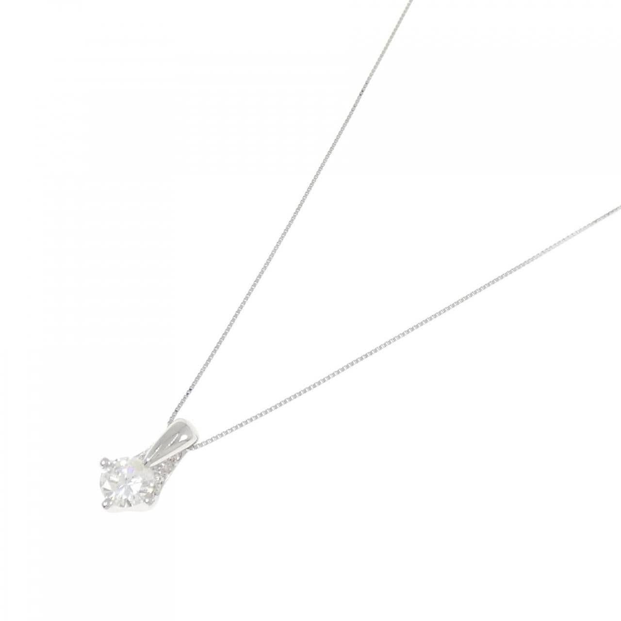 PT ダイヤモンド ネックレス 0.80CT