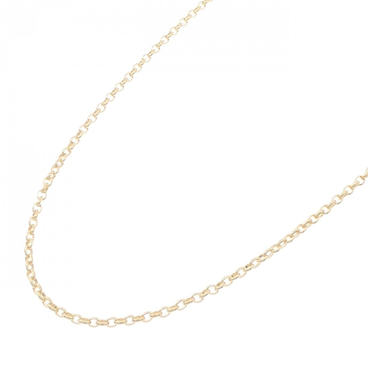 K18YG chain necklace