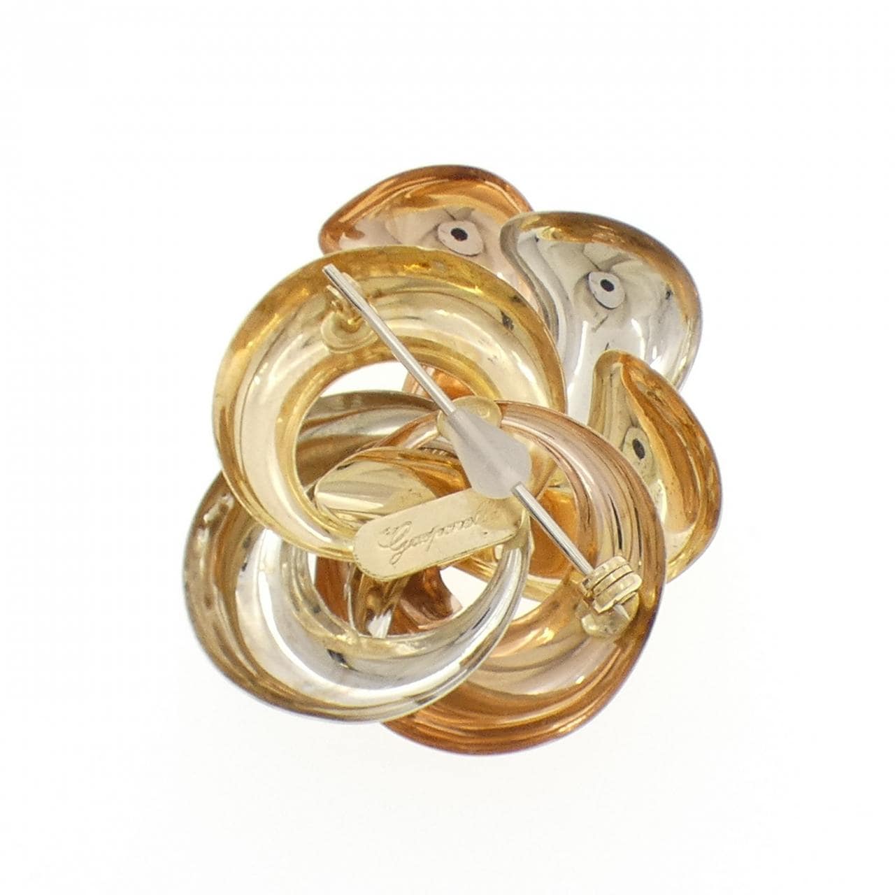 750スリーカラー ブローチ