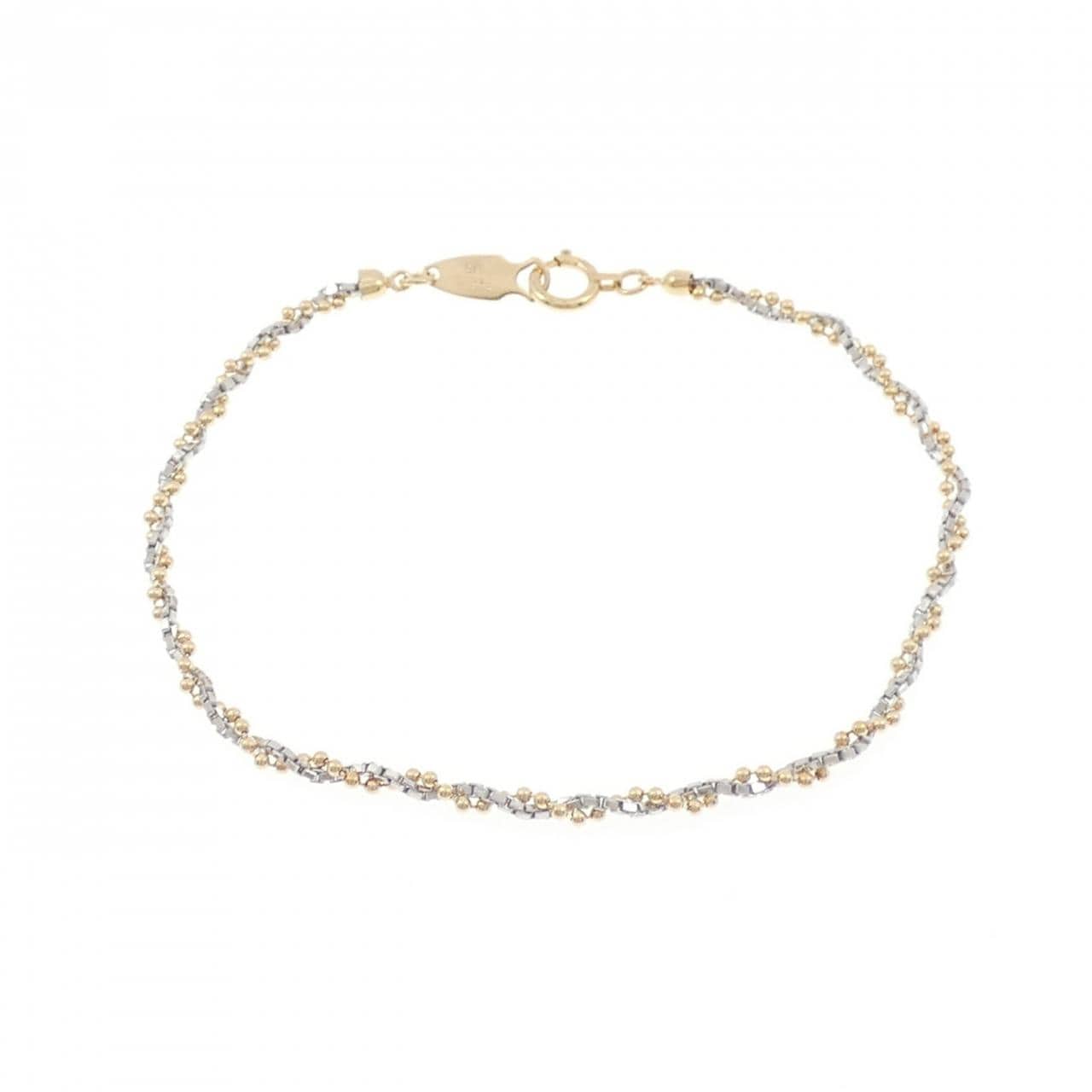 K18YG/PT850 ブレスレット