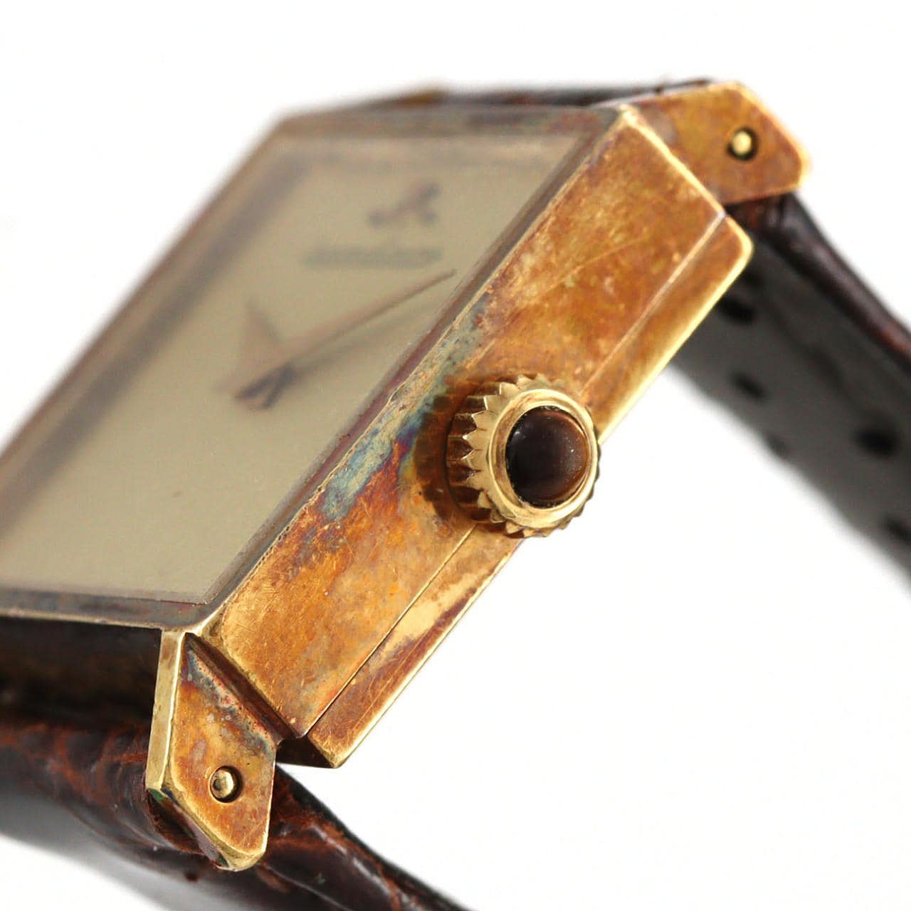 【ノーメンテナンス還元価格】ジャガー･ルクルト スクエアケース YG 617321 YG 手巻