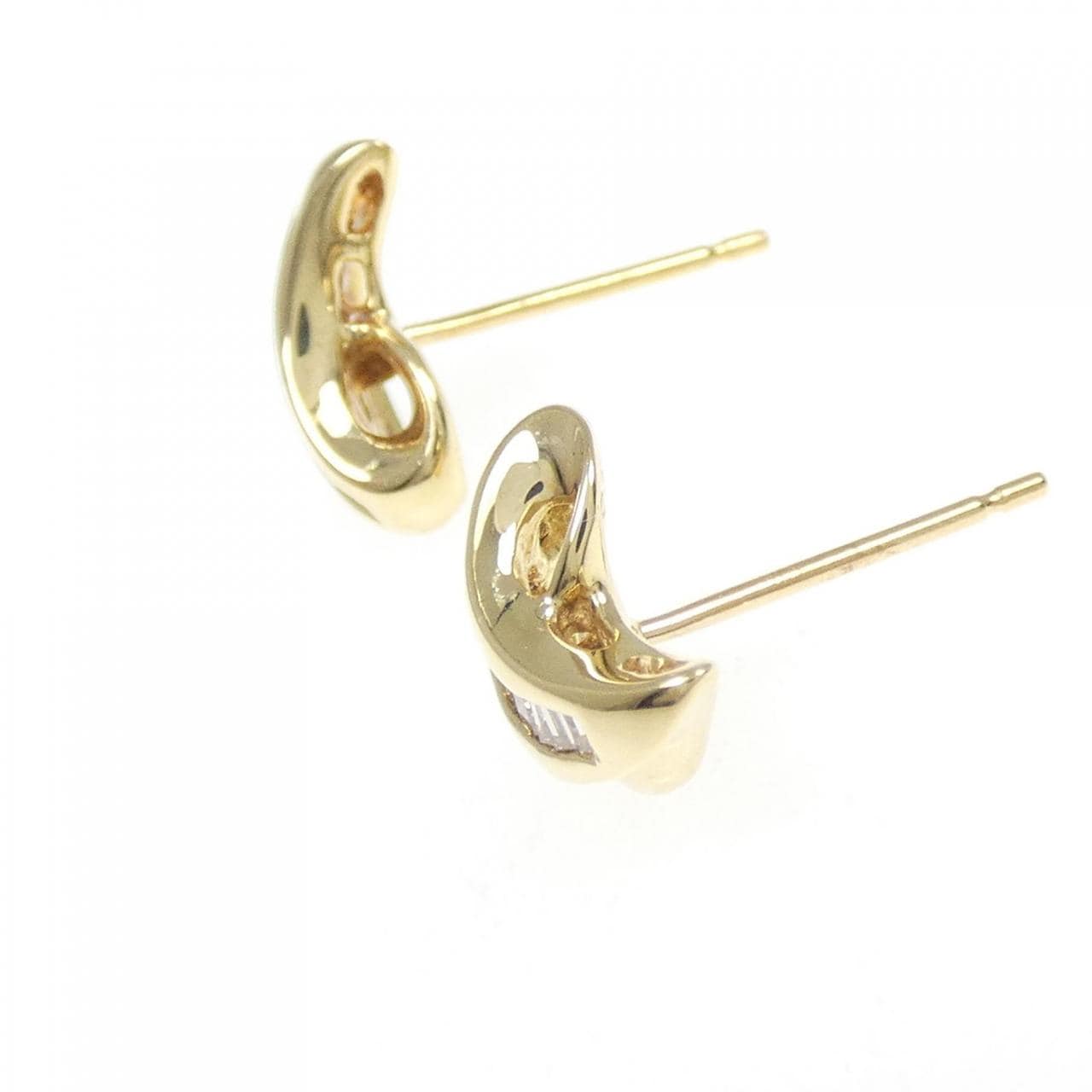 K18YG ダイヤモンド ピアス 0.30CT