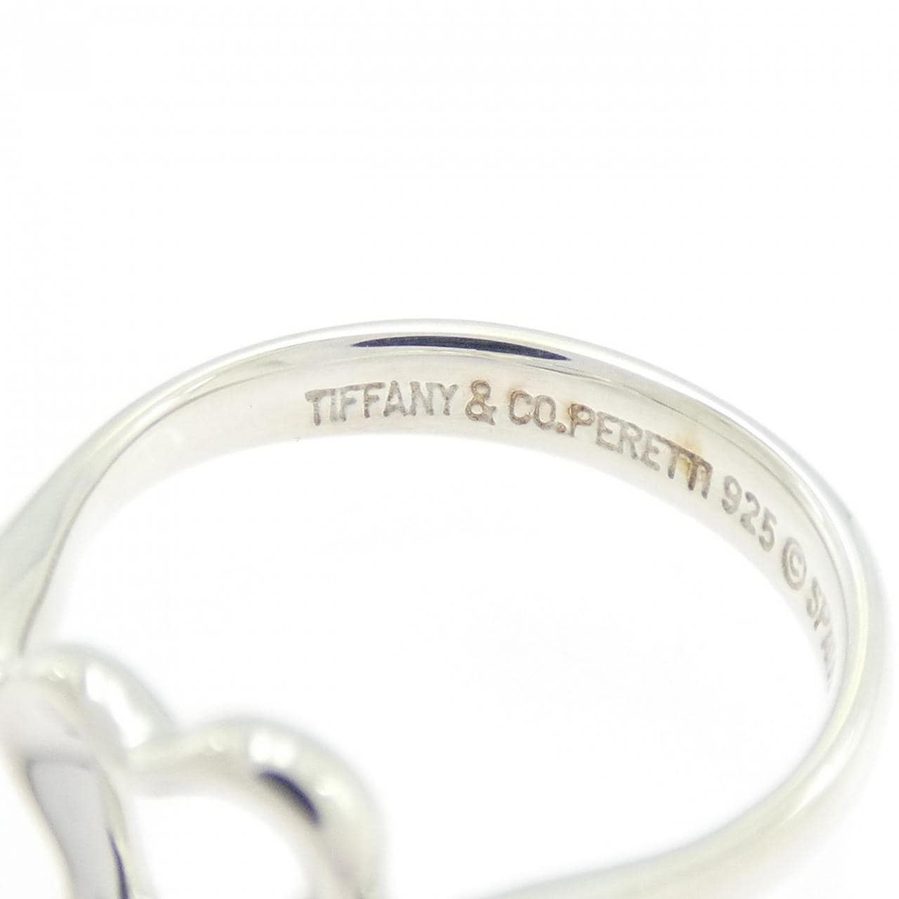 ティファニー オープンハート リング