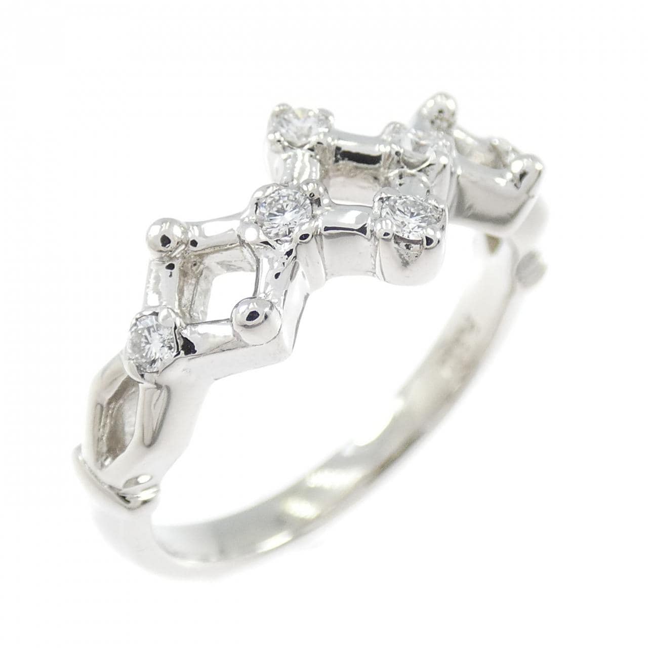 PT900 ダイヤモンド リング 0.10CT