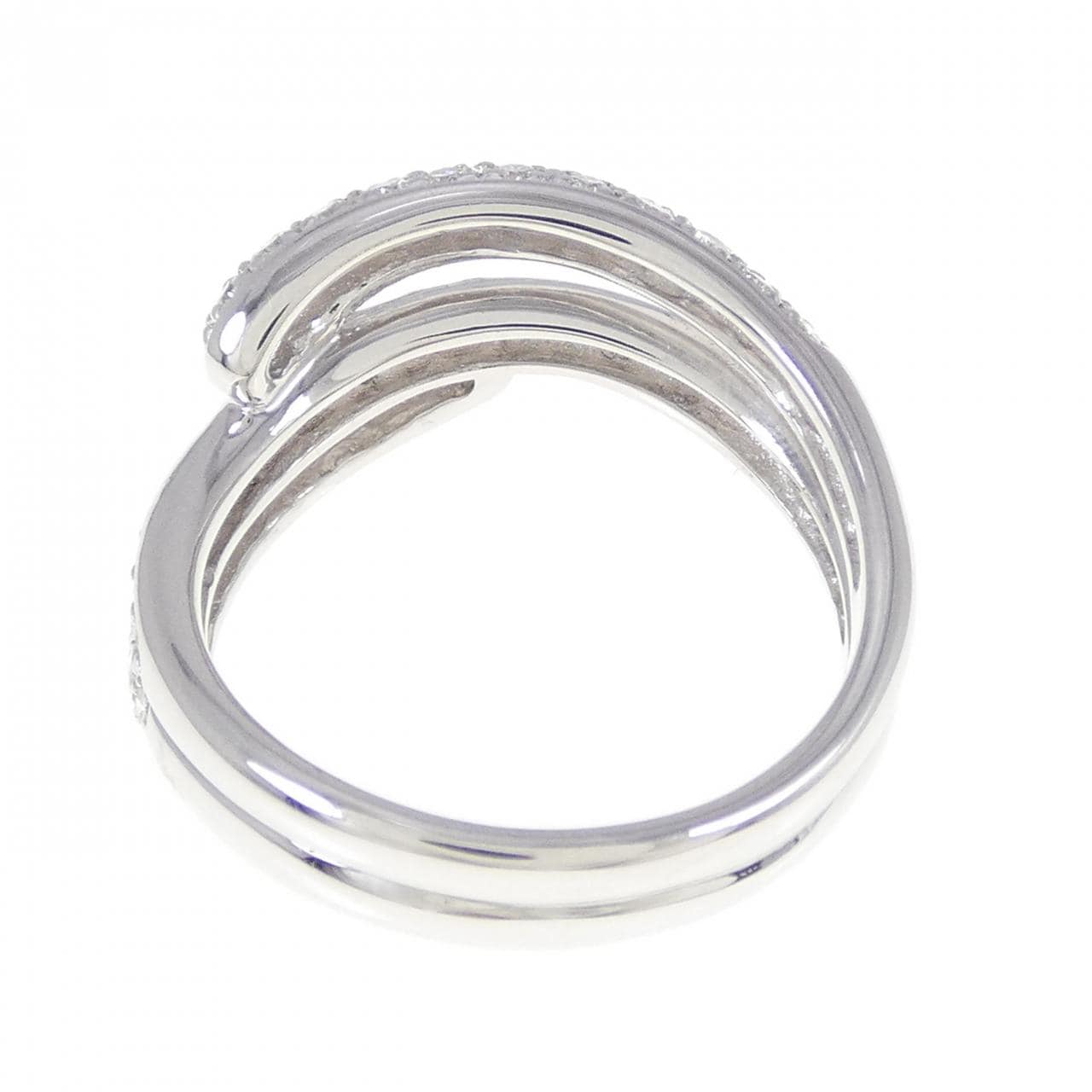 750WG ダイヤモンド リング 0.62CT