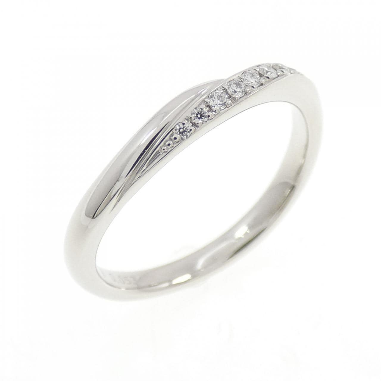 PT950 ダイヤモンド リング 0.053CT