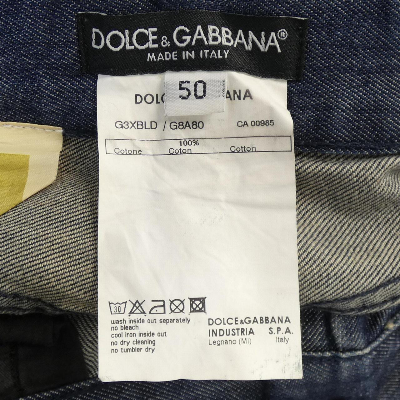 ドルチェアンドガッバーナ DOLCE&GABBANA G3XBLD ジーンズ