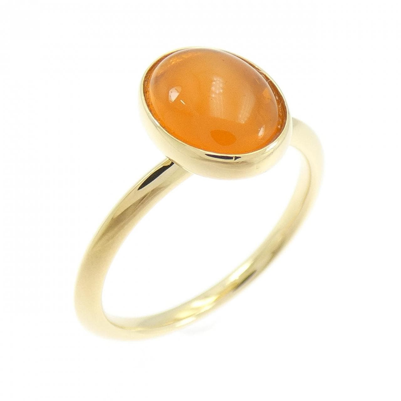 K18YG オパール リング