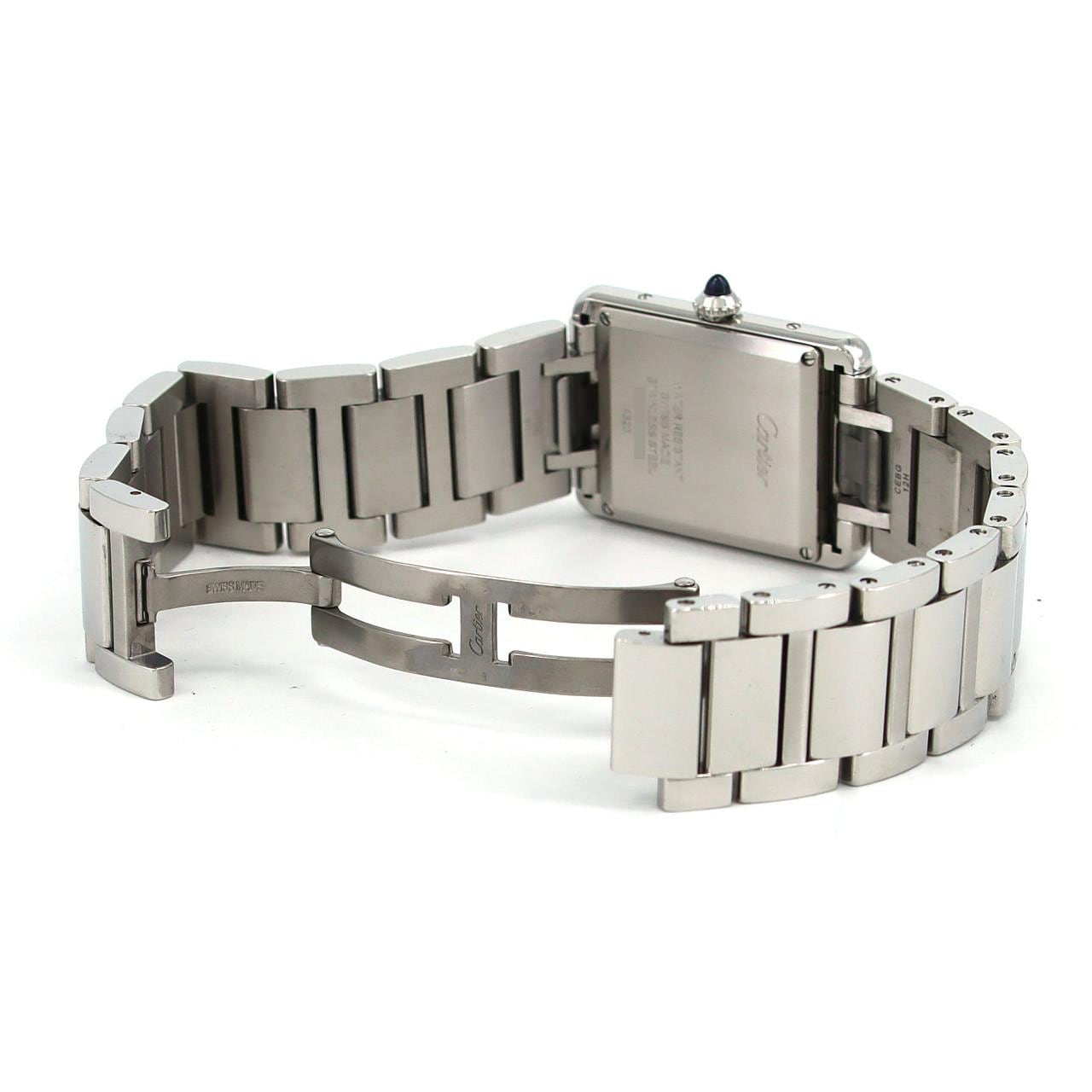 Cartier Tank Mast LM WSTA0052 SS Quartz