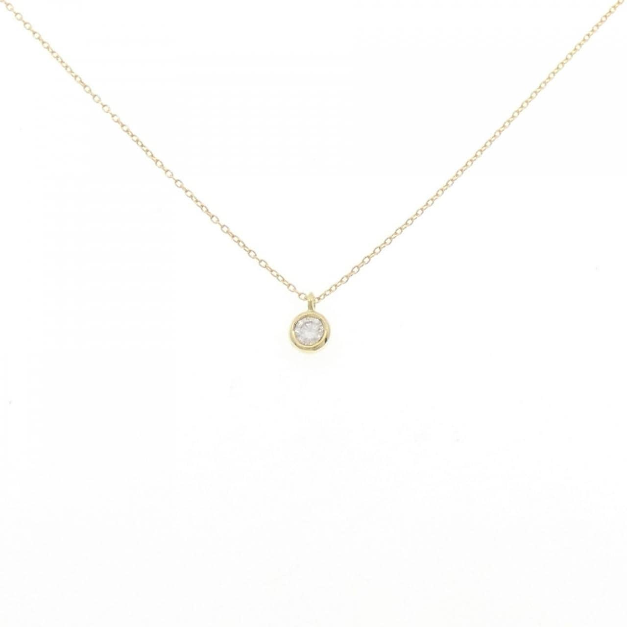K18YG ダイヤモンド ネックレス 0.10CT