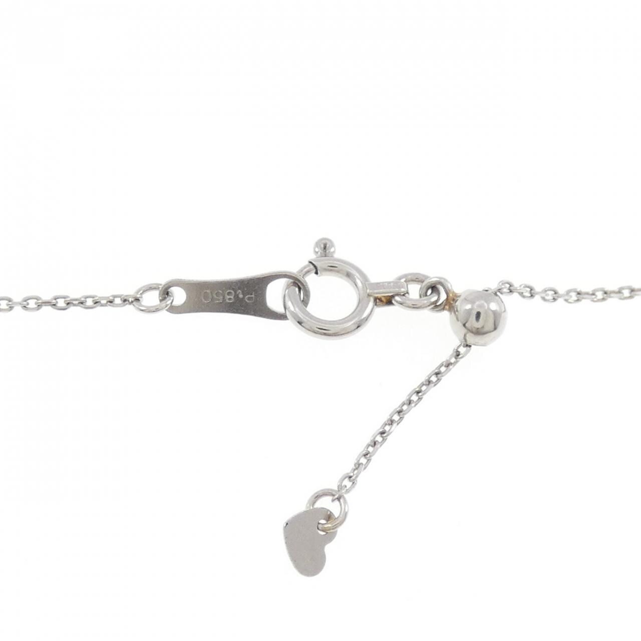 PT900/PT850 タンザナイト ネックレス 1.21CT
