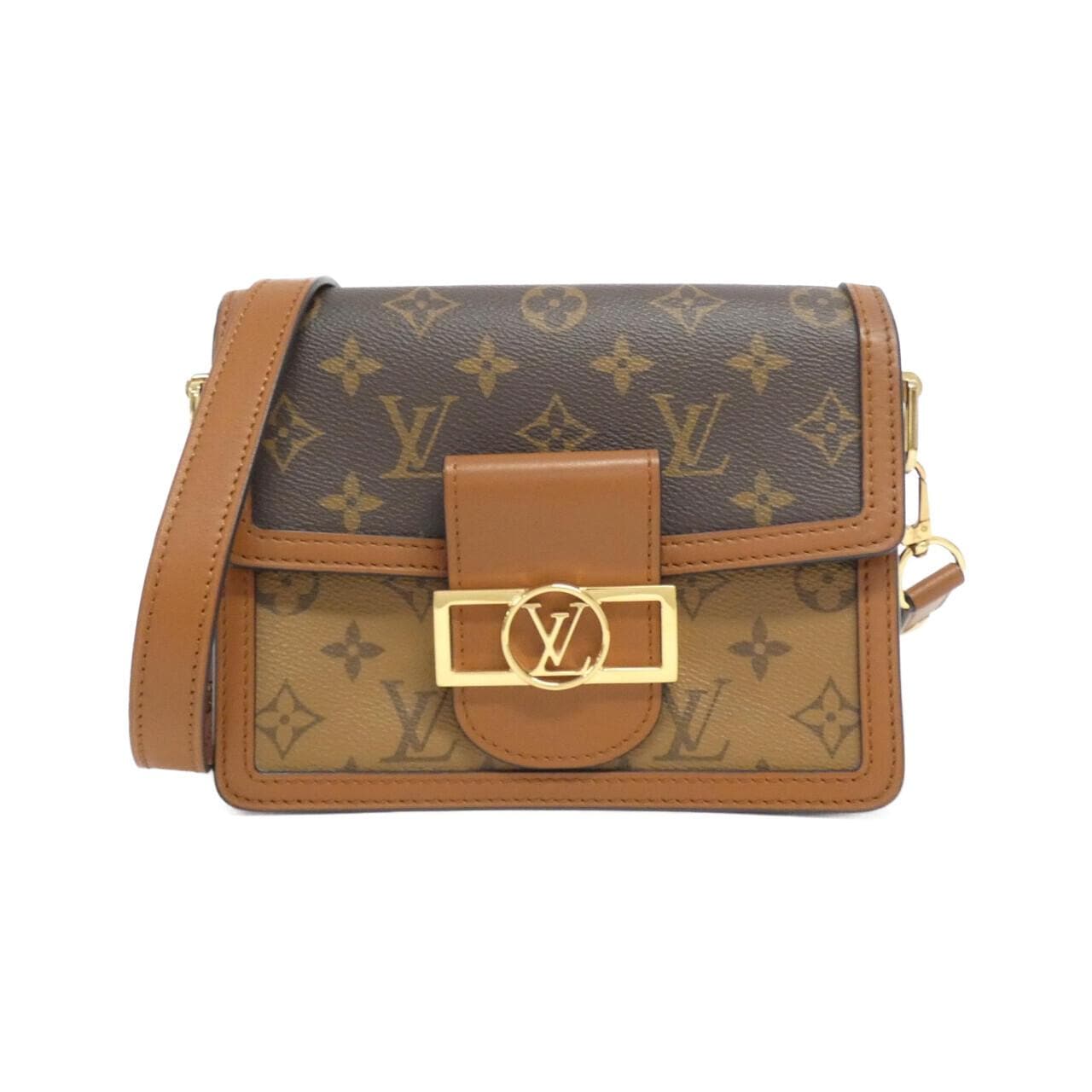 LOUIS VUITTON Monogram Reverse Dauphine MINI M44580 单肩包