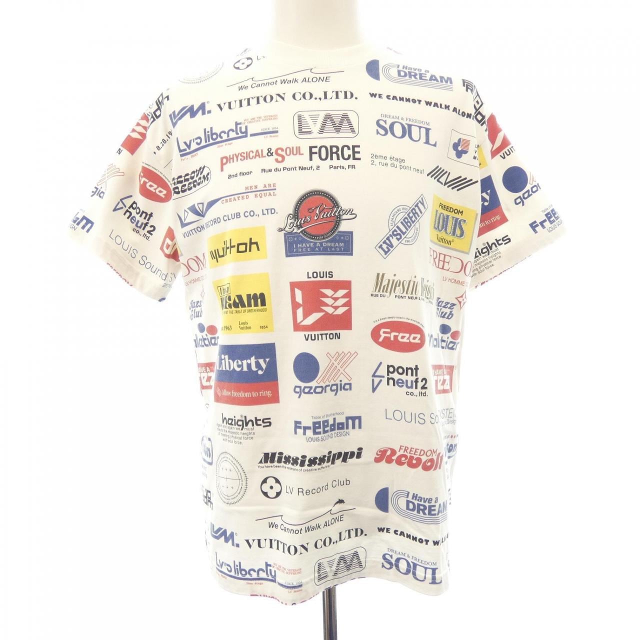 ルイヴィトン LOUIS VUITTON オールオーバーロゴ HHY20WNPG Tシャツ