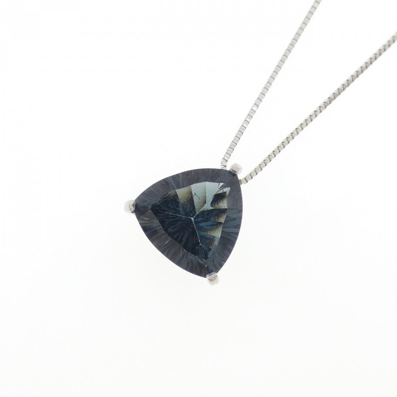 PT900/PT850 ブルートパーズ ネックレス 5.00CT