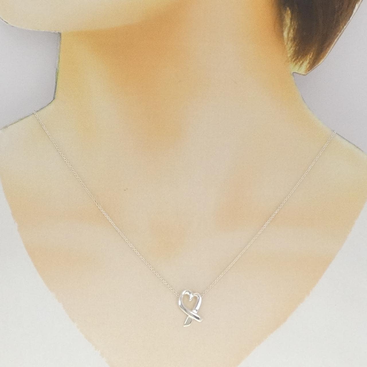 TIFFANY loving heart小号项链