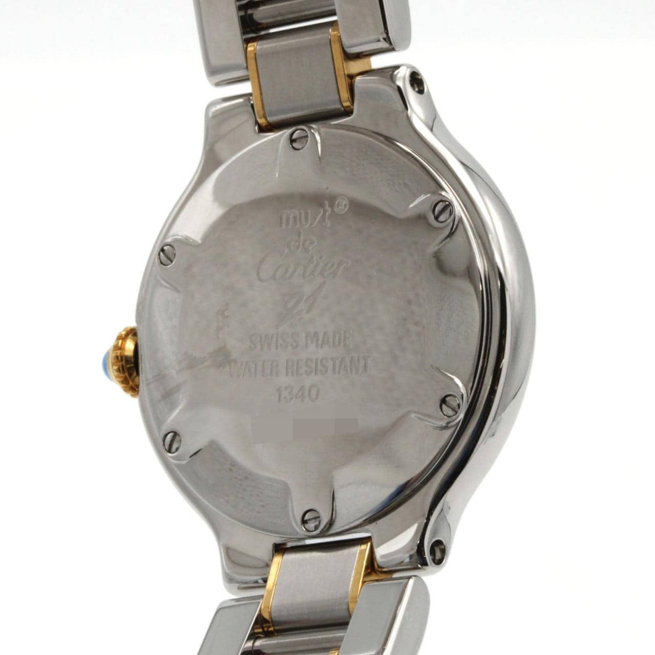 カルティエ マスト21SM コンビ W10073R6 SSxYG クォーツ