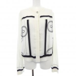 エルメス HERMES エクスリブリス アマン リヴェ Ex-Libris a Main Levee 6E2809DN カーディガン