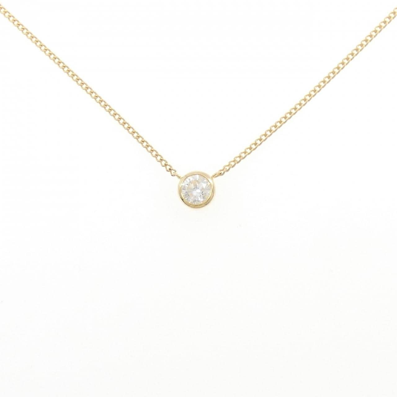 K18YG ダイヤモンド ネックレス 0.30CT