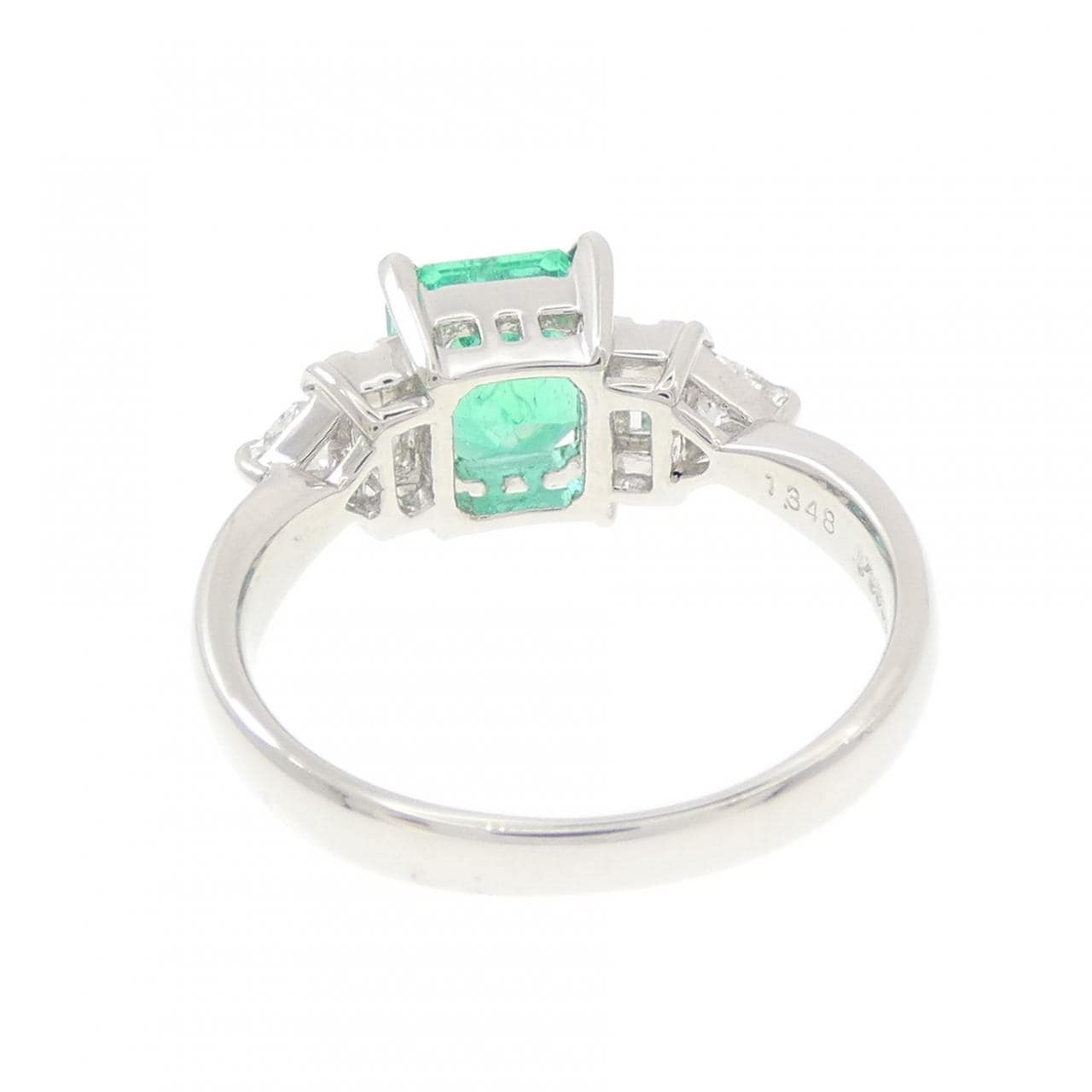 PT900 エメラルド リング 1.348CT