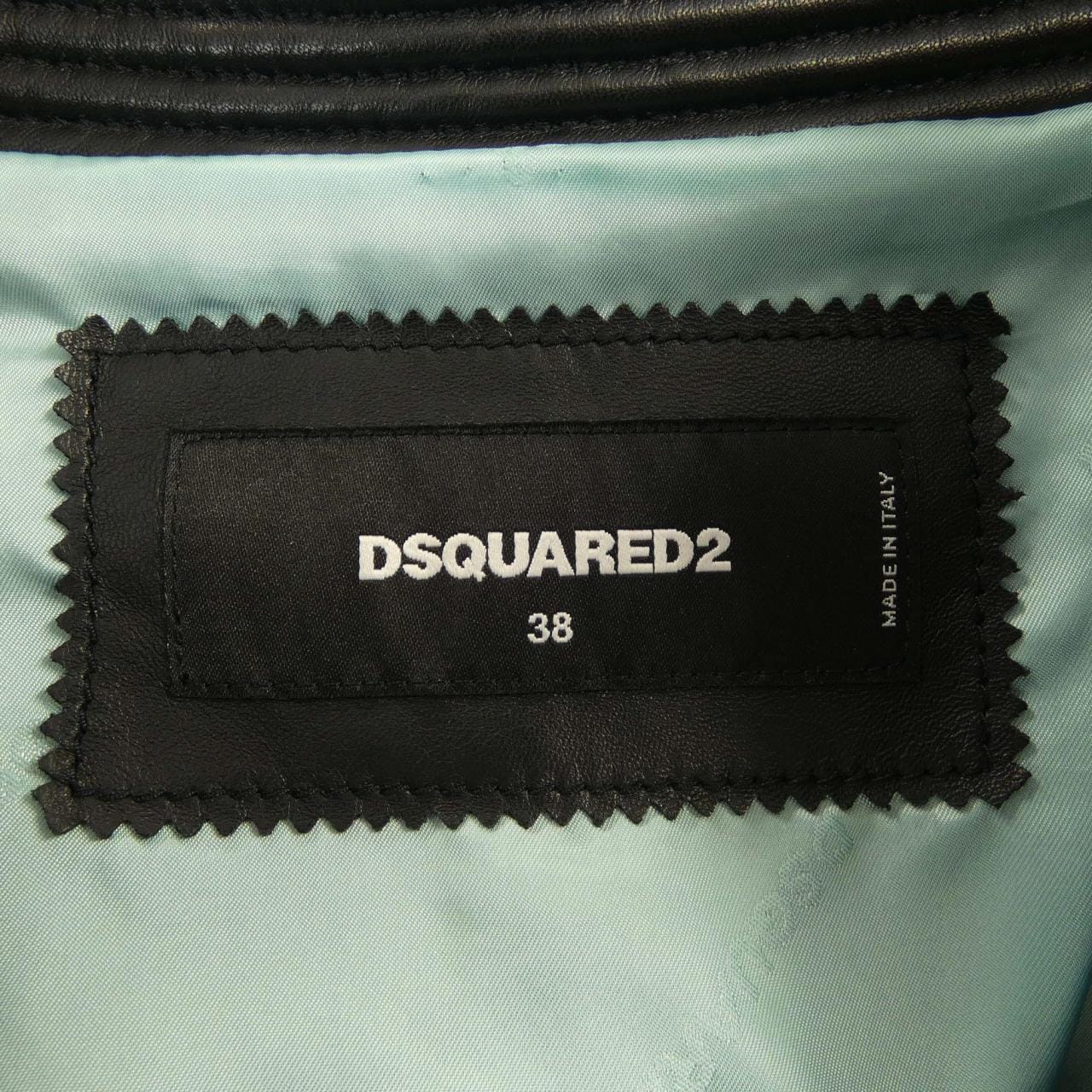 ディースクエアード DSQUARED2 S72AM0417 レザーライダースジャケット