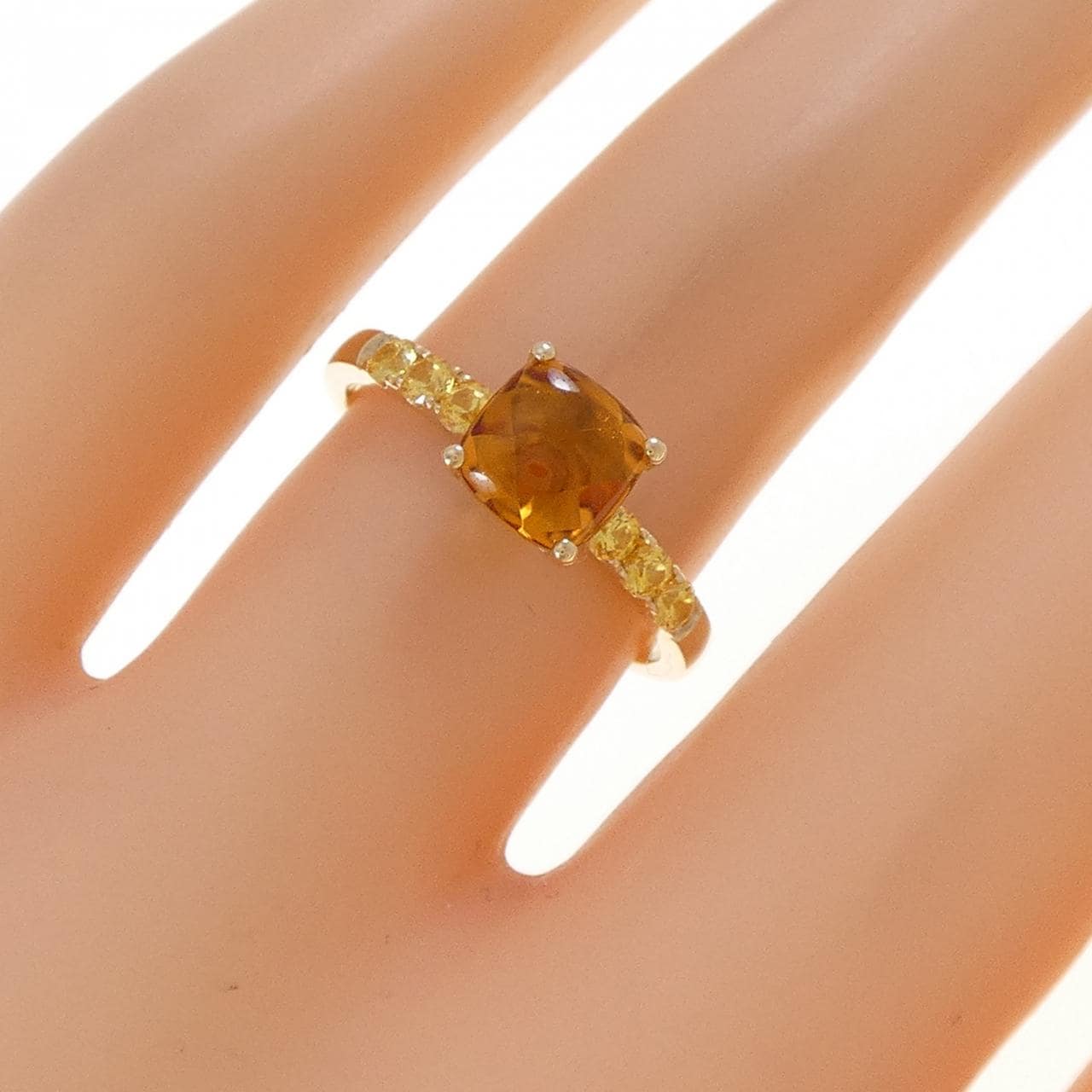 ヴァンドーム シトリン リング
