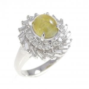PT900 クリソベリルキャッツアイ リング 1.40CT