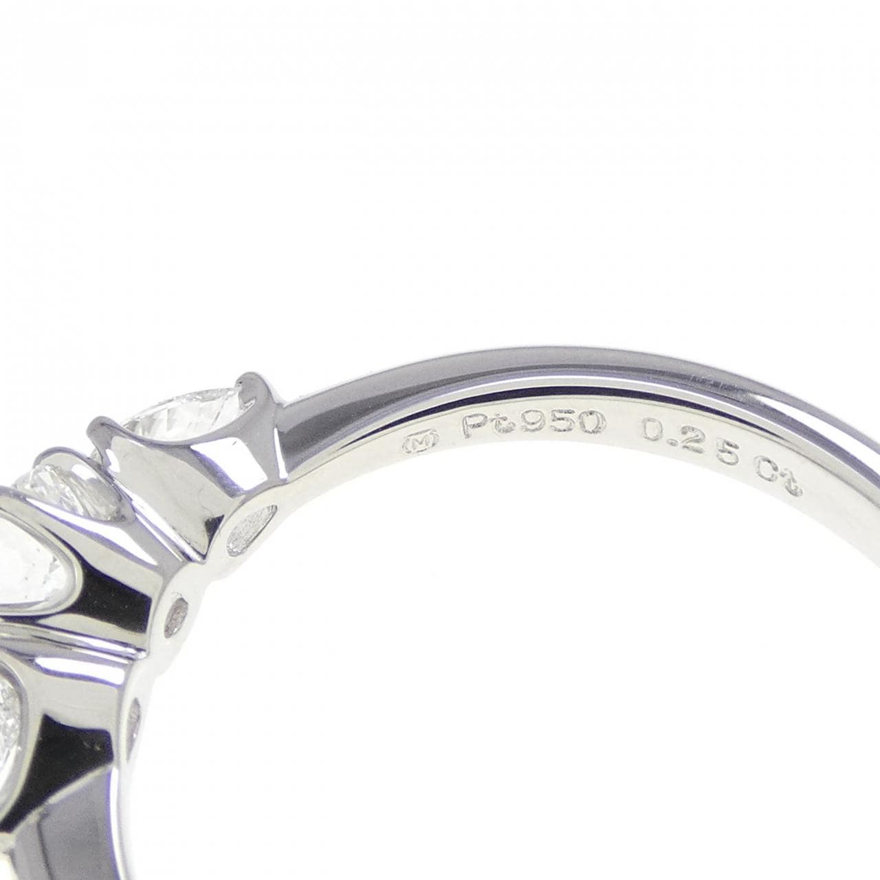 MIKIMOTO钻石戒指 0.25CT E VS2 3EXT