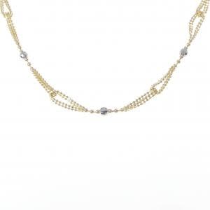 K18YG/PT850 ネックレス