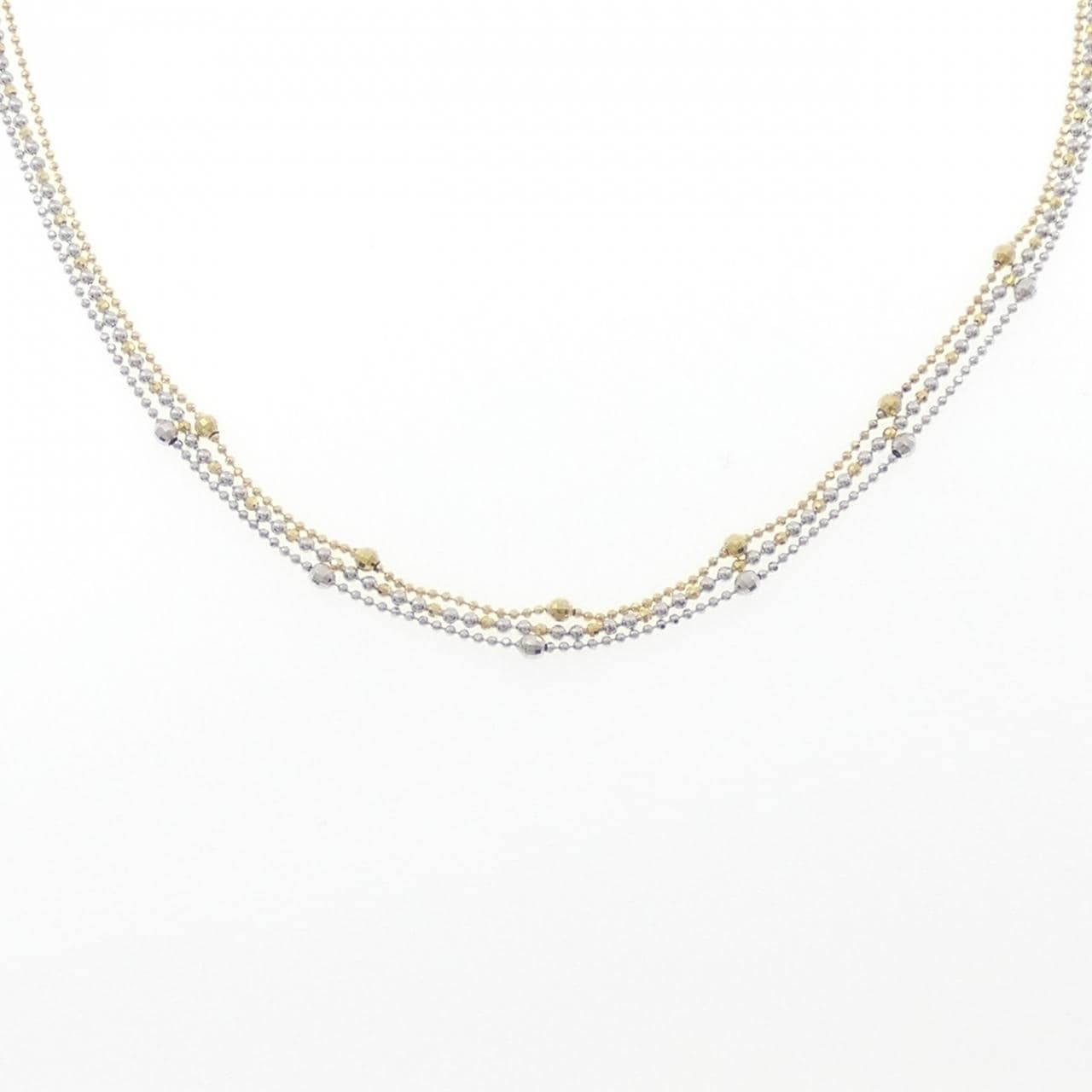 K18YG/K18WG ネックレス