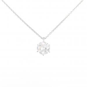 【リメイク】PT900/PT850 ダイヤモンド ネックレス 1.038CT F I1 Good