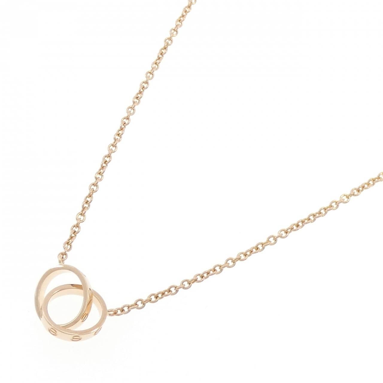 カルティエ ベビーラブ ネックレス