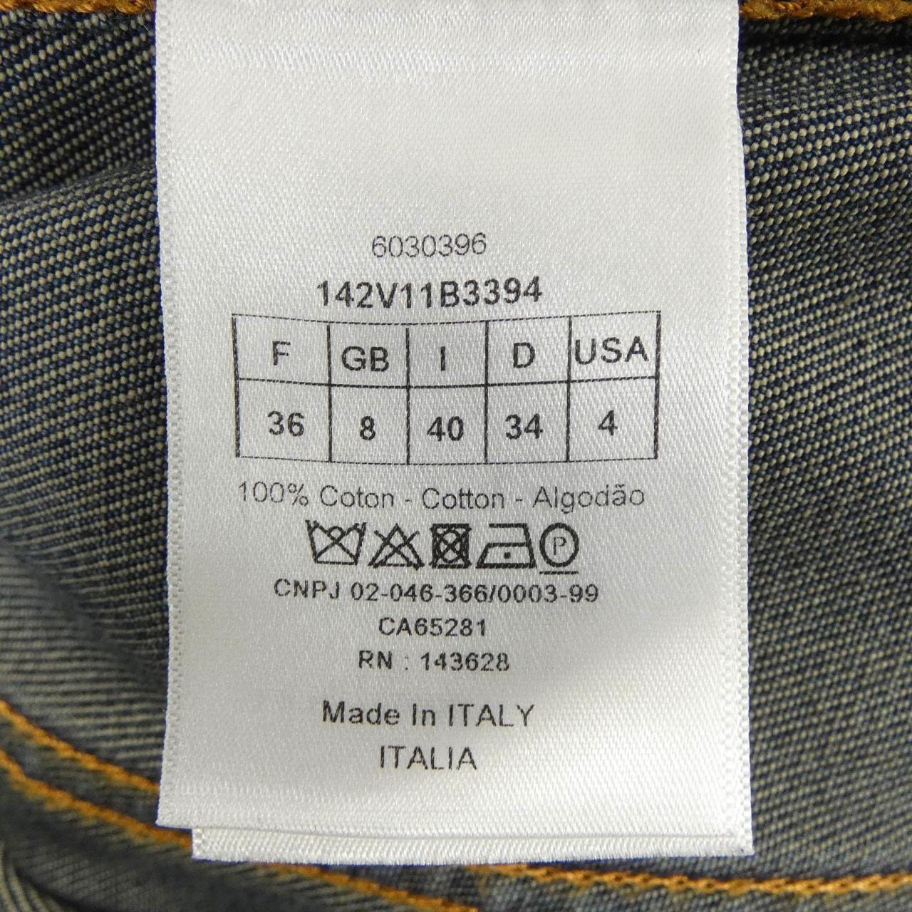 クリスチャンディオール CHRISTIAN DIOR DENIM COUTURE ジャケット 142V11B3394 デニムジャケット