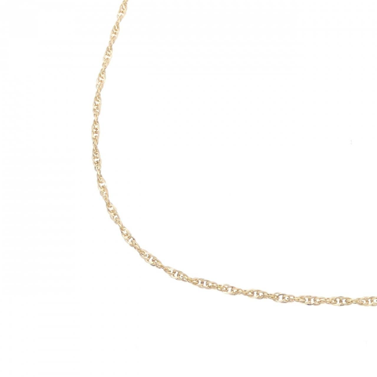 K18YG necklace