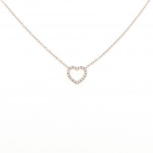 ティファニー メトロ ハート ミニ ネックレス