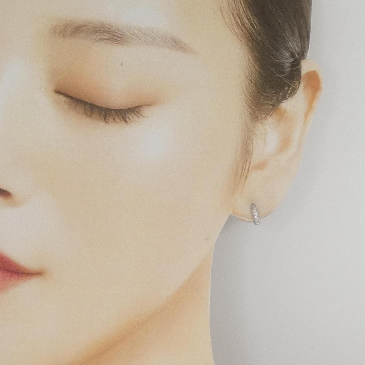 K18鑽石耳環 0.10 克拉