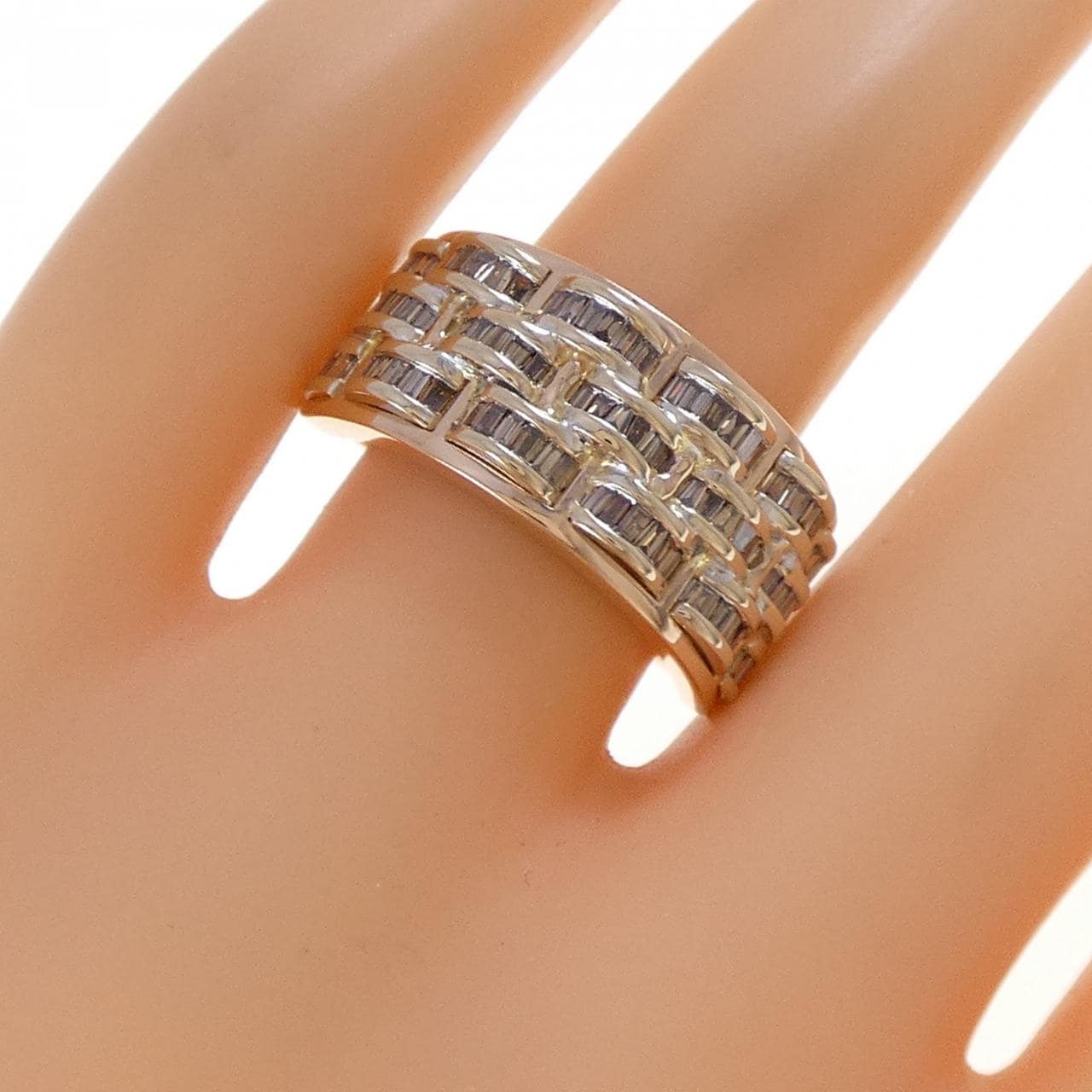 K18PG/K18WG ダイヤモンド リング 0.70CT