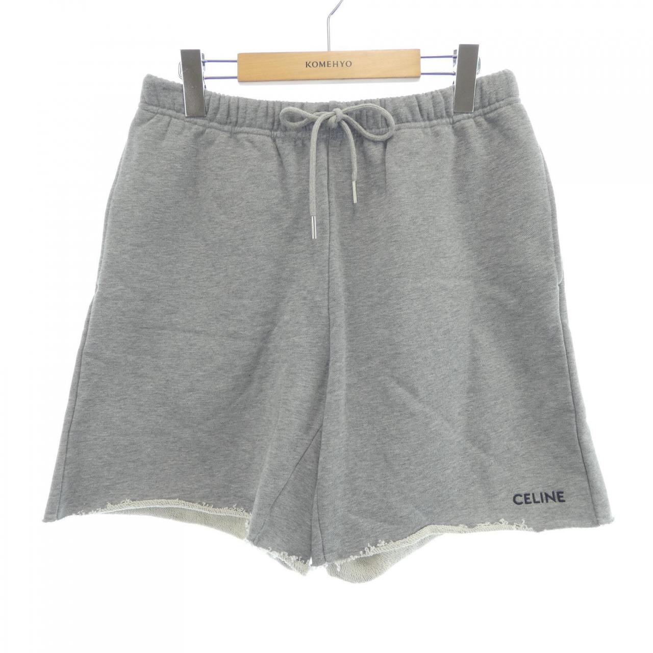 セリーヌ CELINE CELINE ショートパンツ / コットンフリース 2Z063670Q ショートパンツ