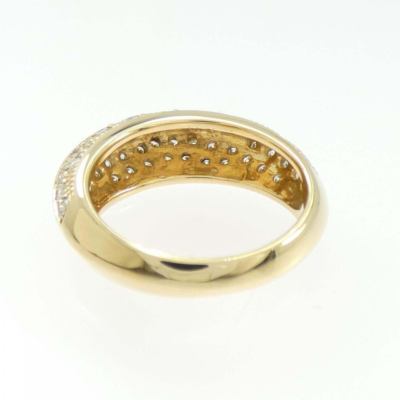 K18YG ダイヤモンド リング 1.17CT