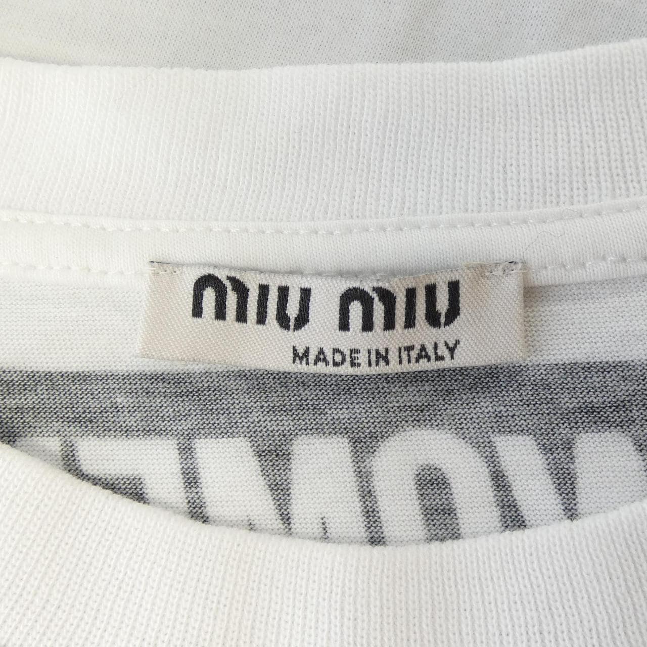 ミュウミュウ MIU MIU MJN057 1QD2 Tシャツ