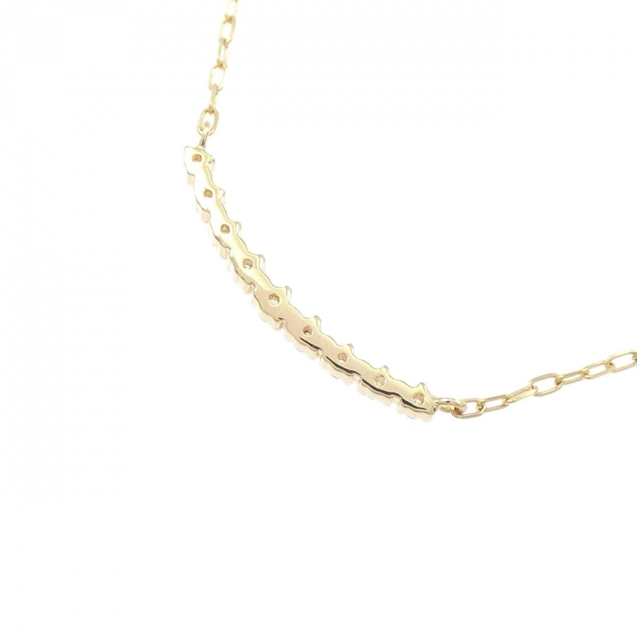 アガット ダイヤモンド ネックレス 0.05CT