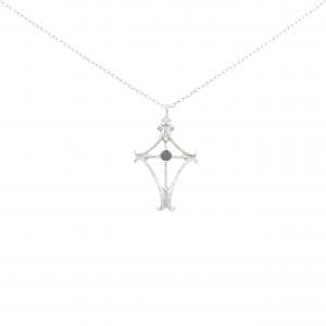 K10WG ダイヤモンド ネックレス 0.03CT