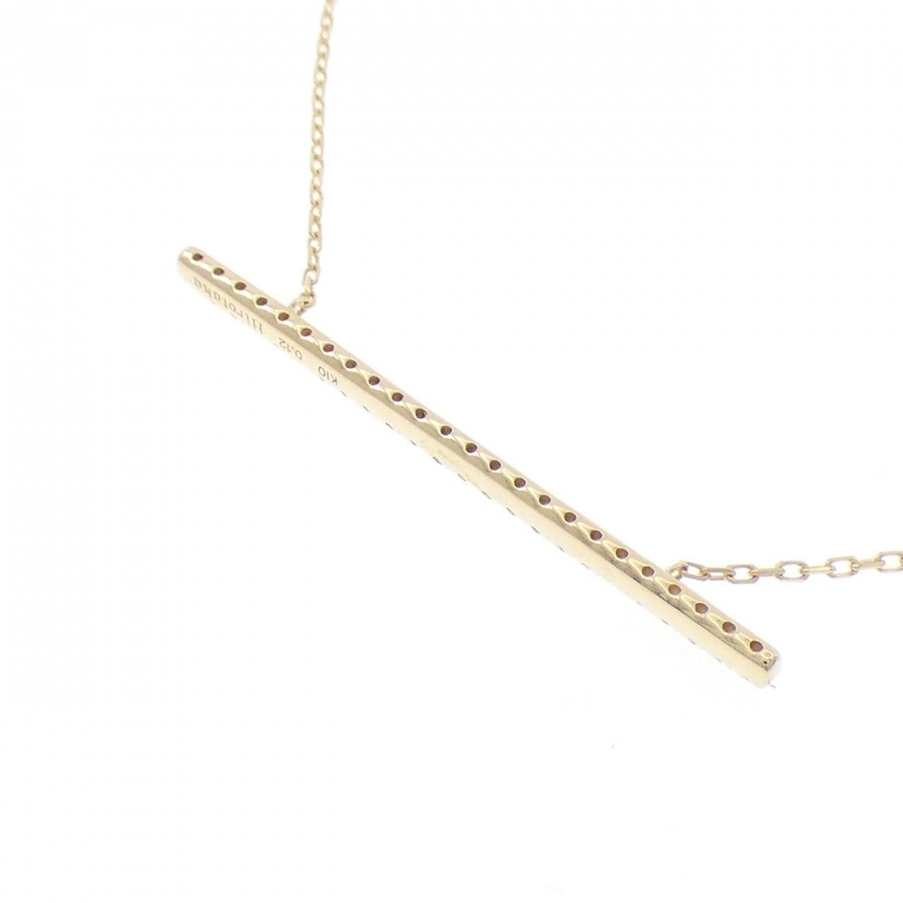ヒロタカ ゴサマー ネックレス 0.12CT