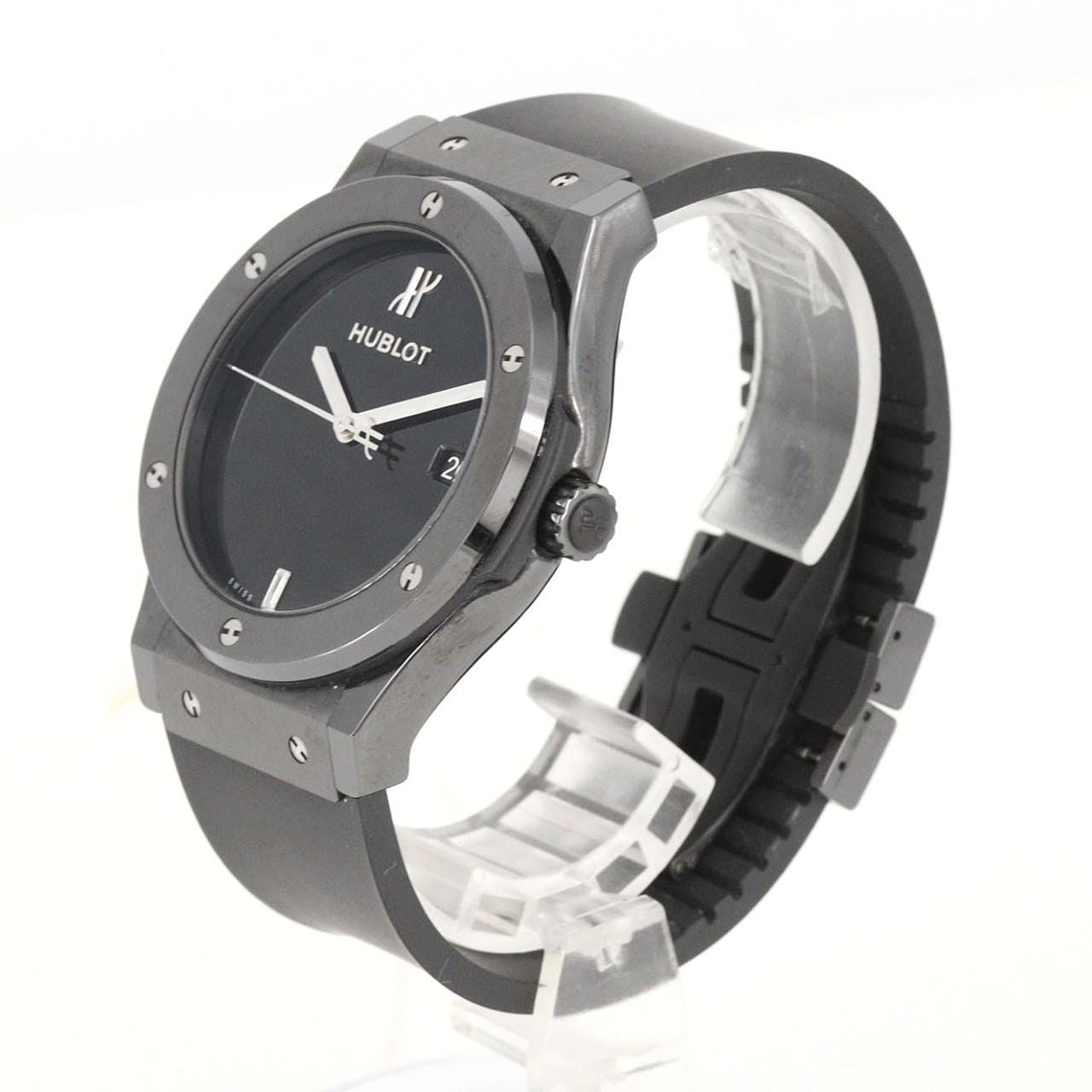 ウブロ クラシックフュージョンブラックセラミック YOSHIDA LIMITED 511.CM.1470.RX.MYOS セラミック 自動巻