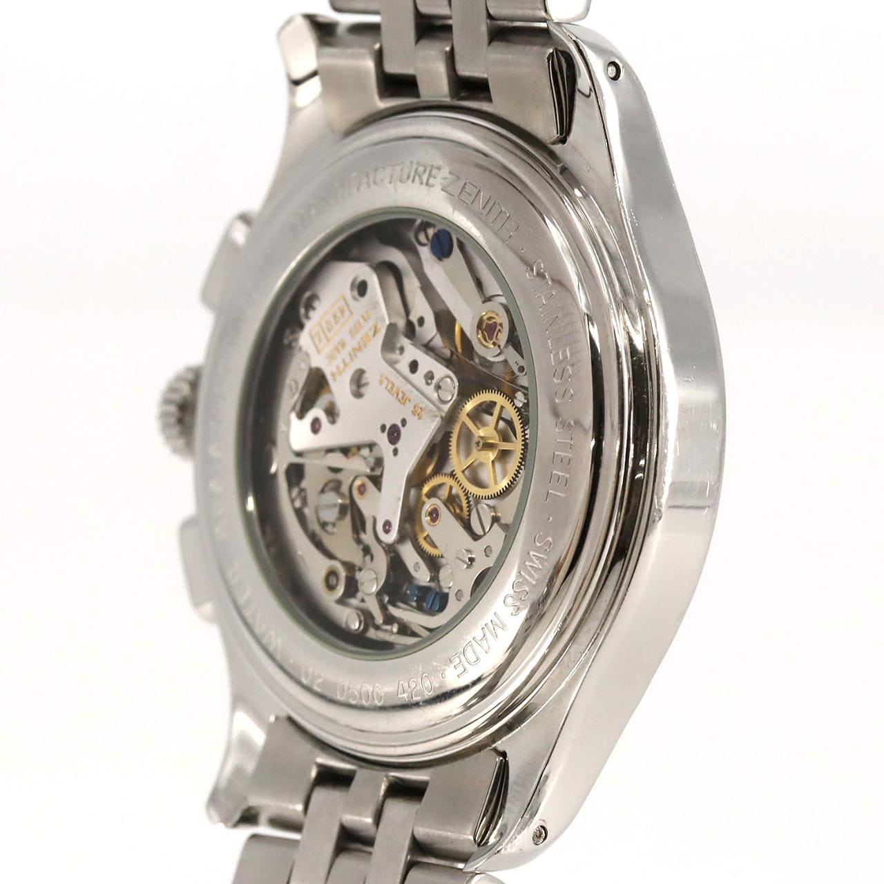 【ノーメンテナンス還元価格】ゼニス クラスエルプリメロ 02.0500.420/24 SS 手巻