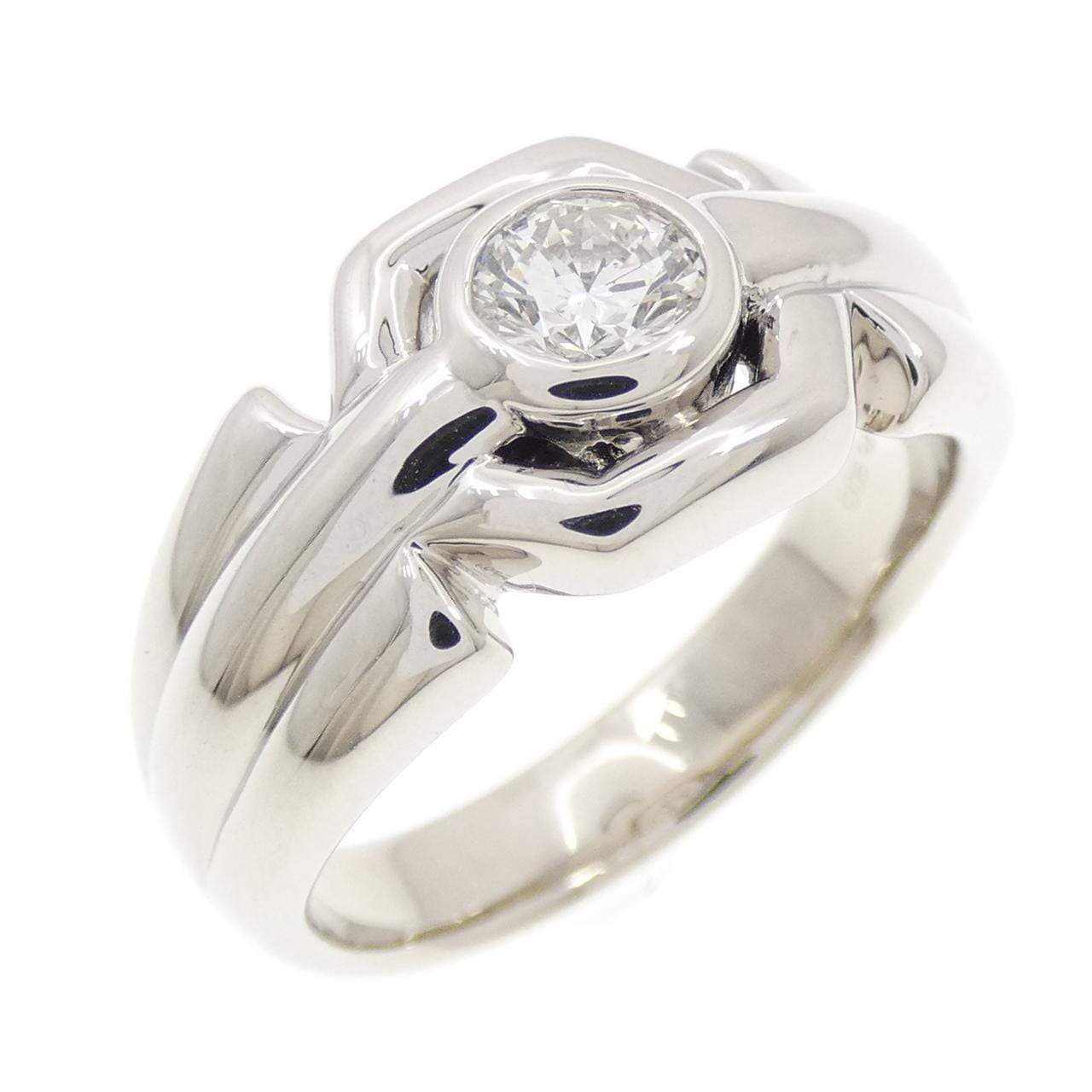 PT900 ダイヤモンド リング 0.52CT