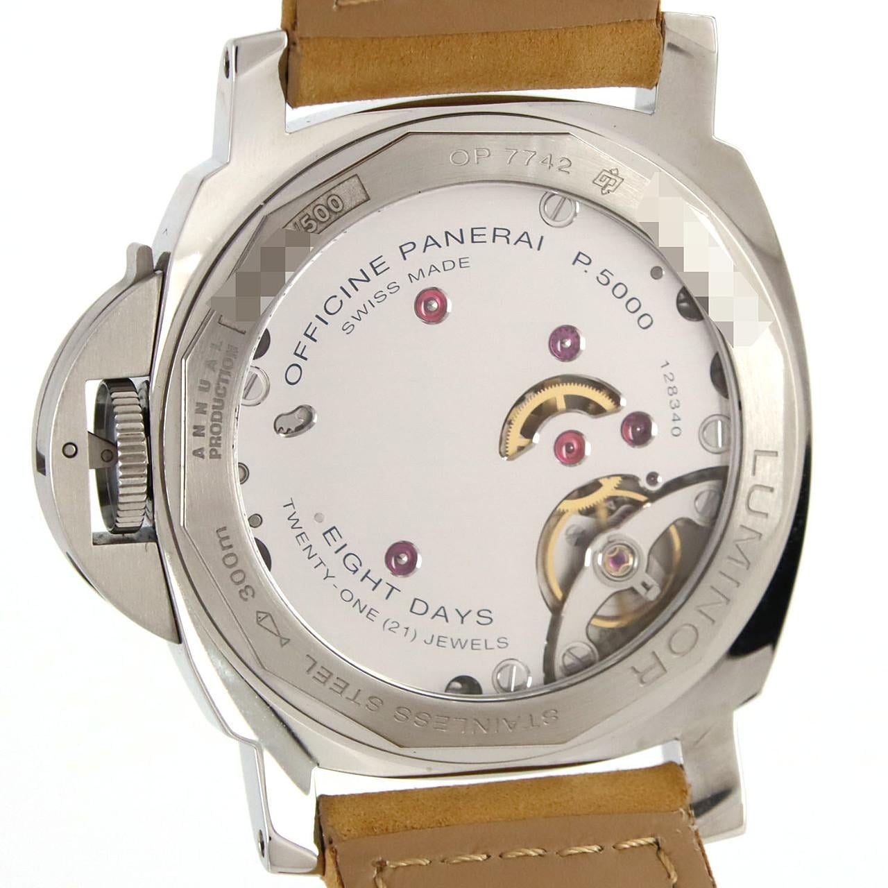 パネライ ルミノールデストロオットジョルニ PAM01655 SS 手巻