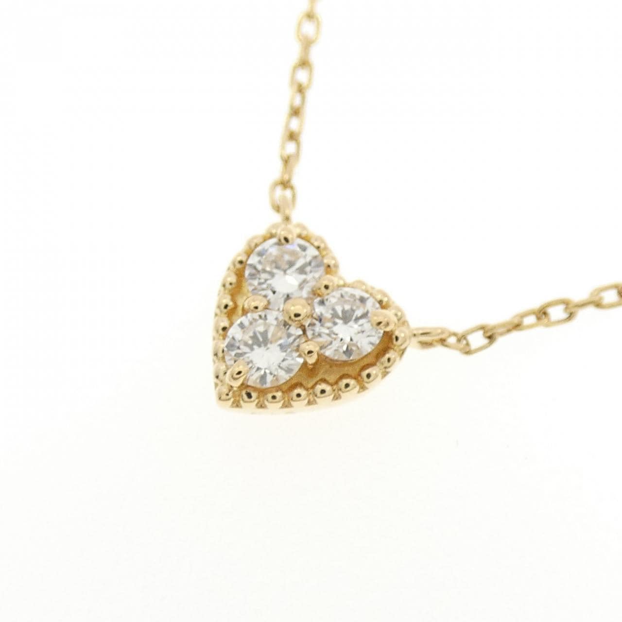 ヴァンドーム ダイヤモンド ネックレス 0.12CT