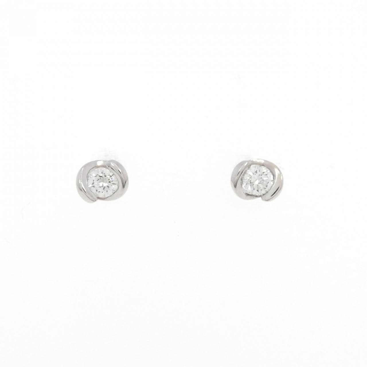 PT ダイヤモンド ピアス 0.20CT